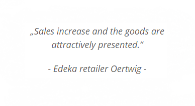 Experiences from Edeka retailer Oertwig