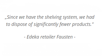 Experiences from Edeka retailer Fausten