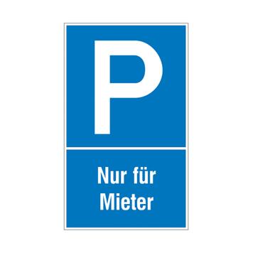 Znak za zabranu parkiranja i zaustavljane od plastike